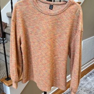 SHEIN Multicolor Crew Neck Sweater